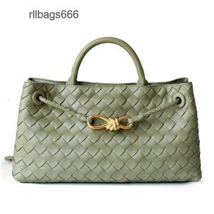 Bag Buckle Classic Shoulder Top Bags Leather Venetas Lady High Woven Handbag Designer Totes Andiamo Rope Lay Womens Bottegss 29cm One Cowhide Luxury Metal Tyhj