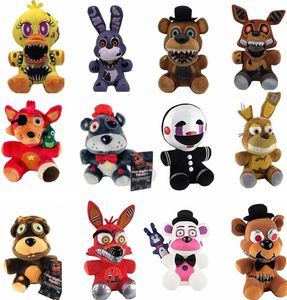 Party Gunstspiel fünf Nächte bei Freddy039s FNAf Plüschspielzeug gefülltes Puppenweiche Tier Freddy Bear Foxy Springtrap Plushie Abbildung 9711890