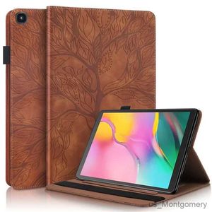 Tablet PC Kılıfları Torbalar 3D Ağaç Galaxy için Kabartma A7 10.4 KASA A8 A7 Lite Kapak Galaxy Tab A9 için Funda Tablet Plus S9 Case