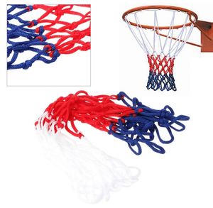 Universal 5mm Red White Blue Basketball Net Nylon Hoop Goal Rim Mesh3581074