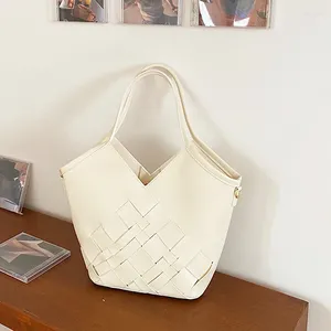 Bolsa de saco de tecidos personalizados de meia-lua premium de 2 peças Bolsa feminina Nicho Design Ladies Crossbody 2024 Trend Bucket