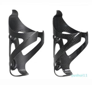 Garrafa de gaiola de garrafa de água de carbono suporte de garrafa de bicicleta mtb road 3k garrafas de fibra de carbono gaiolas garrafas de bicicleta acessórios de ciclismo BMX 2534970