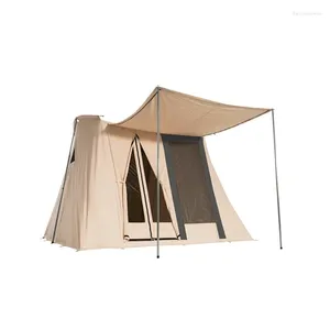 Tents And Shelters Selling Outdoor 4-5 Person Camping Tent Family Luxury Water Proof Spring Exhibition For Sale