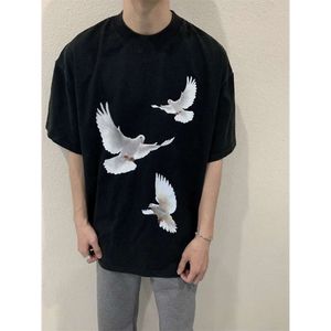 Designer Luxury kanyes Classic Chinese-style short sleeve cotton comfortable fashion clean half sleeve T-shirt