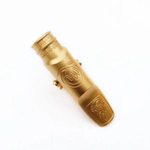 Saxofon Metal Tenor Soprano Alto Saxophone Mouthpieces Professional Sax Mynstycke Tillbehör Guldplätering