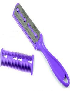 24 PCS Corte de cabelo Razor pente duplo lados duplo corte de cabelo de corte de corte de corte de corte profissional para suprimentos de salão 7526909