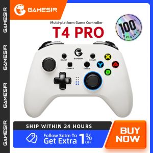 GamePads Gamesir T4 Pro Bluetooth Game Controller 2.4G Wireless GamePad gäller för Nintendo Switch Apple Arcade MFI Games Android Phone