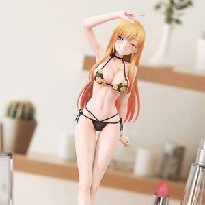 Decompression Toy Anime My Dress-Up Darling Figure Swimwear Kitagawa Marin Action Figure Sexy Girls Figure Adult Collection Model 203I