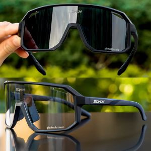 Солнцезащитные очки фотохромные мужские uv400 велосипедные солнцезащитные очки.