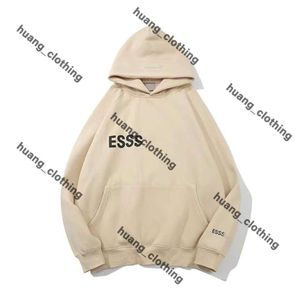 Essentialsshirt Ess Tasarımcı Erkekler Tshirt Lüks Baskı Stereo Silikon Mektubu Erkekler ve Kadınlar İçin T-Shirt Tişört ve Şort Takım Essenial Hoodie Essental Hoodie 145