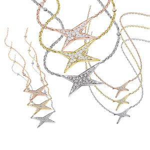Halsketten Frances Unbekannte Sternhalskette für Frauen meine Schatten für Sie Sterne Anhänger Sterling Silber Schmuck kostenlos Versandartikel niedriger Preis