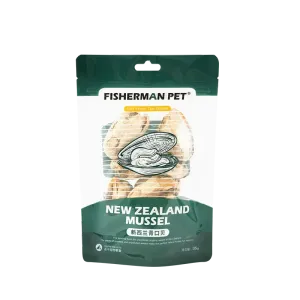 Equipamento Treates de animais de estimação Snack Freezedried New Zealand Mussel Naturals Food for Pet Dogs and Cats Animals Training