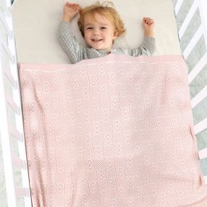 Ställer in babyfiltar Nyfödda bomullssupermjuk stickad swaddle wrap täcken 100*80 cm småbarn spädbarn pojkar flickor barnvagnsbäddar