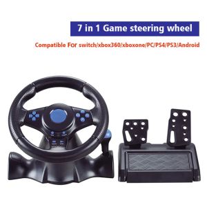 Wheels Racing Whoteing Wheel Vibration Controller a doppia frizione da gioco per auto da gioco per NS/PS4/Xbox One/PC