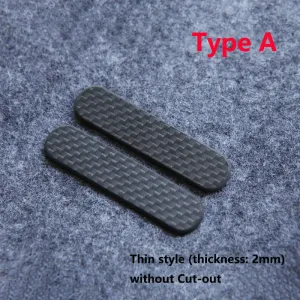 Ferramentas 3 tipos 3K Material de fibra de fibra de carbono Patches de escala de escala para 58 mm Victorinox Swiss Army Knives Grip DIY Faça os acessórios Parte