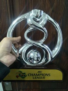 28 CM Asia Champions Trophy Football Club Champions League Award Fußball Souvenirs Dekoration Geschenk schneller Versand Fast Shipping