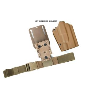 Safety TMC Thigh Strap Version 2 Tactical Elastic Band Extend Strap for Leg Thigh Holster BK/CB