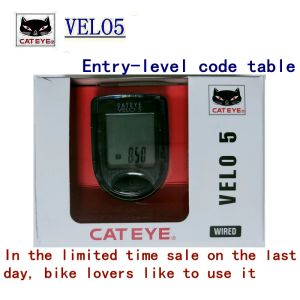 Tillbehör Cateye Velo5 Velo7 CCVL520Mountain Bike Computer Stand EntryLevel Computer Pk Garmin / Bryton 310330