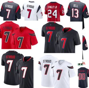 C. J. Stroud Dameon Pierce Derek Stingley Jr. Will Anderson Jr. Tank Dell Joe Mixon Tytus Howard Ka'imi Fairbairn Nico Collins Davis Mills Jalen Pitre Football Jersey