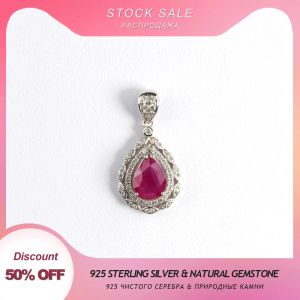 Pendants TBJ Stock sale ,925 sterling silver pendant without chain with natural ruby sapphire tazanite iolite gemstone fine jewelry