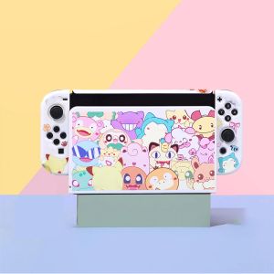 Nintendo Switch Kılıf Kılıfları OD/NS Koruyucu Kapak Aksesuarları Base Kawaii Kılıf Subch Accessorie Konsol Oyunu için Sert Kabuk Kapağı