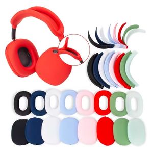 For AirPods Max Headphones Protective case 2024New Simple Wireless Headset Silicone Anti-bump Protective Case Shell Cover