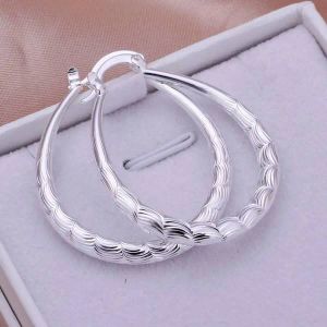 Ohrringe Mode für Frauen 925 Sterling Silber Hochzeitshaken Schöner hochwertiger Ohrring -Schmuck Free Versand Süßes Geschenk