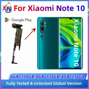 Player sbloccato globale della scheda madre per Xiaomi MI Nota 10 Note10/CC9 Pro Mainboard Main Scheda con Google Playstore installato