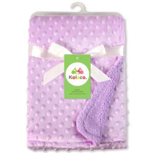 sets meninas fãs de lã roxa Cobertoras de musselina tamanho 100*70cm recém -nascido Bankanket Bebe Bedding Set Playmat para Infant Boys Wrap