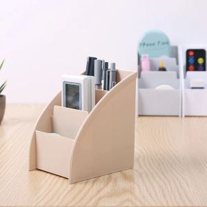 Turntables Plastic Tv Remote Control Storage Holder Mobile Phone Holder Stand Washable Home Office Storage Boxes Desktop Storage Case