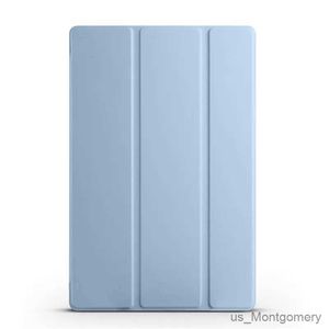 Tablet PC -fall Väskor Fall för Galaxy Tab A9 Case Coque Pu Leaher Soft Silicone Back Fold Stand Cover för Funna Galaxy Tab A9 A 9 A9 Plus Case