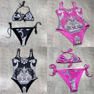 Bikini Womens Bottoms Swimwears High Waist Designer Bikinis Set Swimsuit Halter Bodysuit for Ladies Swimming Suit s