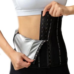 Safety Waist Trainer Belt for Women Slimming Waist Trimmer Belt Belly Band Sweat Sports Girdle Belt with Sauna Effect