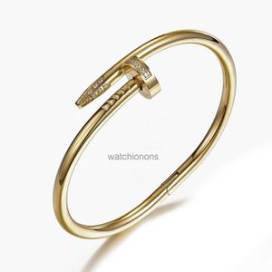 Bangle de luxo de alta qualidade Carter Qualidade Prazada de ouro em aço inoxidável