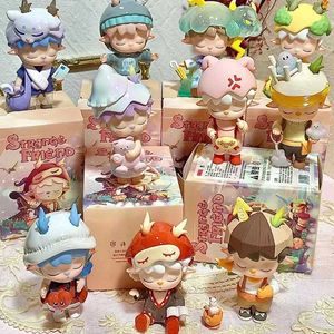 Blind box Original MIMI Strange Friends Series Blind Box Toys Surprise Bag Cute Action Figure Collection Model Mystery Box Girls Gift Y240422