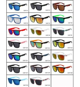 Fashion Cycling Sonnenbrille für Männer Frauen UV400 Schutz Sonnenbrillen Blenden Farbe Sonnenbrille Brillen gemischte Farben Schöne Square Driv4168329