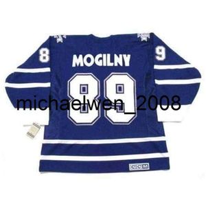 Kob Weng Alexande Mogilny 2002 CCM Vintage Hockey Jersy