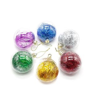 Weihnachtsdekoration 8 cm Sublimation Ball DIY Weihnachtsbaum Hanging Ornamente für Partydekoration Handwerk Z11 Drop Lieferung Hausgarten DHSV5