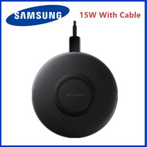 充電器のオリジナル15W Samsung Fast Wireless Charger Pad for Galaxy S22 S21 S20 Ultra S10 S9 S8 Plus Note8 Note9/iPhone 12 13、QI、EPP1100