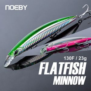 Аксессуары noeby плавающей заманку Minnow Fishing 130 мм 23g плавучие мастерские