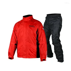 Raincoats Motocentric Motorcycle Ring Raincoat Set Sports Rain Proof Warm Slim快適な通気性4つの季節は着ることができます