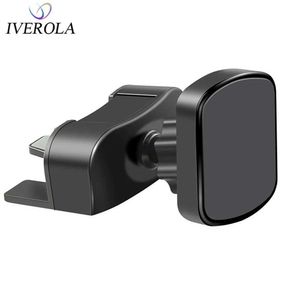 Celular Mounds suportes Univerola 360 graus Rotação por telefone Magnetic Chone Phone para iPhone 7 Car Slot Air Sent Mount Stand para Samsung Huawei Honor Y240423