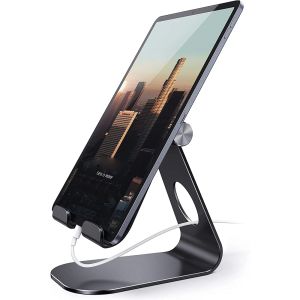 Stand Tablet Stand Ajustável Dock de suporte para desktop para iPad Pro 9,7 10,5 12.9 Air mini 6 5 4 3 Kindle iPhone 14 Plus 13 11 Samsung Tab