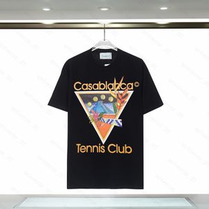 Summer CSA Blanca Casablanc Shirt Casablanca Tshirts Mens Shirt Women T Shirt New Style Clothes Mens Designer Graphic Men Tees Kort Bomull ärms3l6c