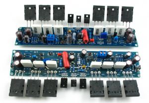 Amplifier LJM L10 Dual Channel (2pcs) Amplifier Boards Complete 300W+300W Class AB 4R Power Amp diy amplifier kit