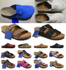 Bostons entupida birkinstock designer slides plataformas chinelos de sala de sala masculino homem homem berkinstock slide sandálias favoritas berkin stock woman sliders favoritos