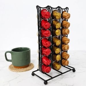 Prateleiras 42 pcs cápsulas Nespresso Holder Cafee Cafe Cafes Teaware Capsle