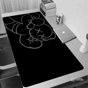 Rets Anime Mouse Pad Gaming Mat Kaws Gamer Клавиатура резиновые компьютер