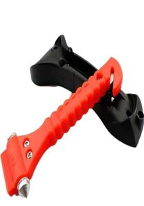 Bil Autosäkerhetssäkerhetsbälte Cutter Survival Kit Window Punch Breaker Hammer Tool for Rescue Disaster Emergency2904583