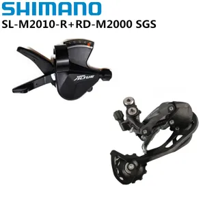 Parçalar Shimano Altus SLM2010 RDM2000 RDM370 9S 9V 1x9 Hızlı MTB Bisiklet Şanzıman Kayma Kolu ve Arka İzlemecı Anahtar Grup seti